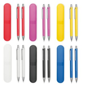 Parure de Stylo "Velus" - Objet publicitaire AVEC ou SANS logo - Cadeau client - Gift...