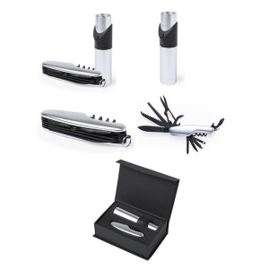 Set Yunaz en Acier Inox - Objet publicitaire AVEC ou SANS logo - Cadeau client - Gift...