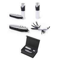 Set Yunaz en Acier Inox - Objet publicitaire AVEC ou SANS logo - Cadeau client - Gift...