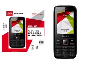 SFR Pack Libre Service SFR 1180 Noir