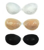 SOUTIEN-GORGE SILICONE AVEC DENTELLE, EFFET SEINS NUS BY GilsaParis