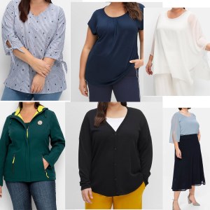 Vêtements pour femmes de la marque Sheego, mix de grandes tailles !
