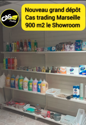 Cas trading Marseille propose des produits d'hygiène à partir de 1 euros