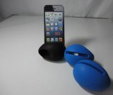 Lot de stock haut parleur silicon iphone4/4s (ref.XXT1017-12)