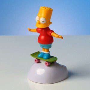 Destockage figurines solaires THE SIMPSONS officielles