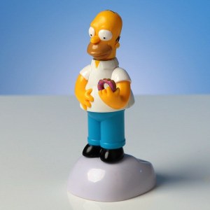 Destockage figurines solaires THE SIMPSONS officielles