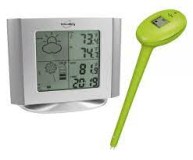 LOT STATION METEO CAPTEUR EXTERNE AVEC PREVISION METEO