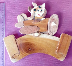 Lot de cadre en bois enfant pour porte