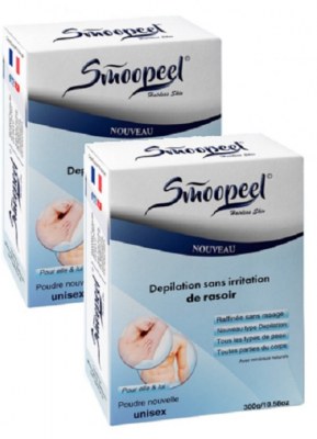 SMOOPEEL dépilatoire poudre crème, ble épilation sans rasage sans irritation 300g