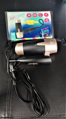 Kit set voyage , (séchoir , brosse à plaque , tondeuse)