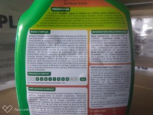 LOT ANTI MOUSSE SURFACES DUR