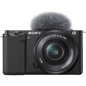 Sony ZV-E10 Mirrorless Camera with 16-50mm Lens and Basic Bundle (Black)