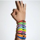 Sport watch- Bleu, jaune, orange