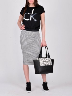 T-shirt CK femme (black)