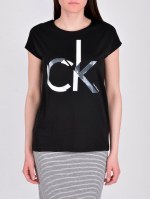 T-shirt CK femme (black)