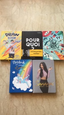 (DESTOCKAGE) BLOC NOTE NOTEBOOK YOUTUBER FRANCAIS