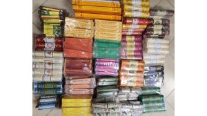 Lot 441 Boites Encens Naturels Tibétains Bâtons Import Népal - Grossiste Revendeur Marché