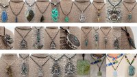Lot 909 Bijoux Fantaisie Bouddhistes Pendentifs Népal / Chine - Grossiste Revendeur Marché