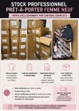 STOCK PROFESSIONNEL PRÊT-À-PORTER FEMME NEUF