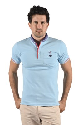 Polo en Coton Col Mao Scott Storko