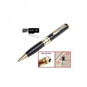 Mini stylo caméra espion hd avec micro intégré
