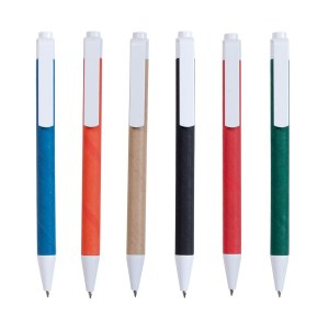 Stylo Ecolour en Carton Recyclé - Objet publicitaire AVEC ou SANS logo - Cadeau client...