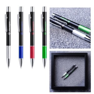 Stylo "Sidrox" en Aluminium - Objet publicitaire AVEC ou SANS logo - Cadeau client - Gi...