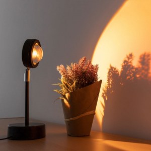 SHOP-STORY - SULAM : Lampe Projecteur LED Simulateur de Coucher de Soleil