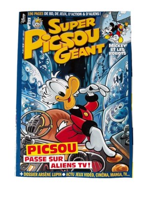 Destockage : Super Picsou Géant Numéro 222 : Picsou passe sur aliens tv !