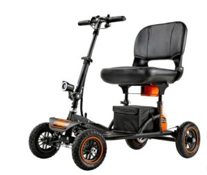 SuperHandy Passport All-Terrain 4-Wheel Travel Mobility Scooter