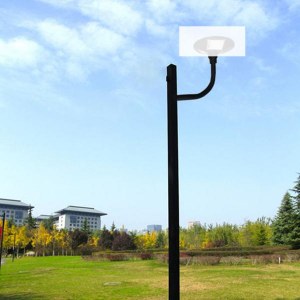 Support mural ou de mât pour lampe – Perpendiculaire rond – Diamètre 80mm – Longueur 50...