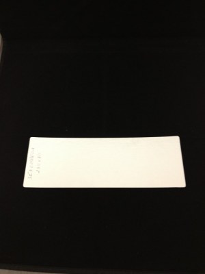 Support semelle carton blanc pour cakes 235x80mm