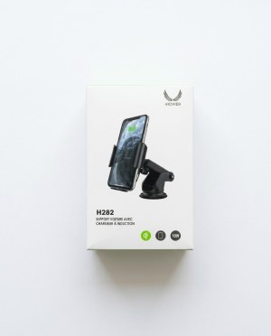 DESTOCKAGE : SUPPORTS VOITURE AVEC CHARGEUR À INDUCTION IHOWER H282