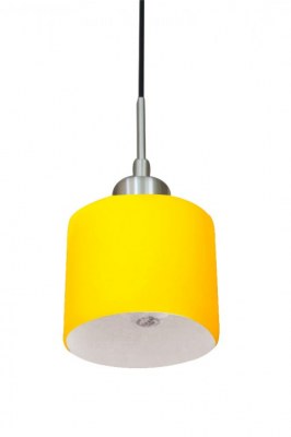 Suspension colorée jaune