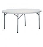 Table pliante de reception polyéthylène