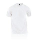 T-shirt pour Adulte de Couleur Blanche Premium - Objet publicitaire AVEC ou SANS logo...