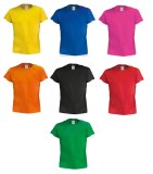 T-shirt pour Enfant "Hecom" de Couleurs Différentes - Objet publicitaire AVEC ou SANS...