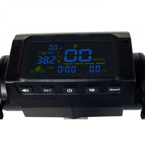 T2S pliable trottinette électrique 350W avec écran LCD et suspension