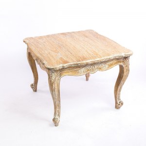 Table basse baroque dorée