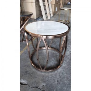 Table basse scandinave D 50 cm