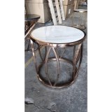 Table basse scandinave D 50 cm