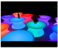 Table basse lumineuse leds 16 couleurs