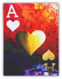 Tableau déco Poker AS Las Vegas USA