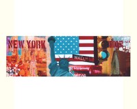 Tableau panoramique déco américaine New York