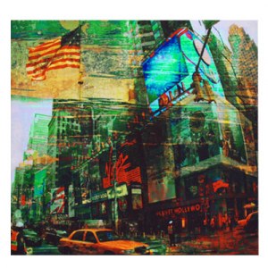 Tableau déco américaine Times square USA