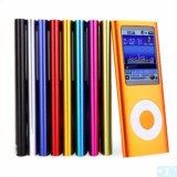 Lecteur MP4 Nano Style - 4Go- Rouge', fuchsia, bleu fonce