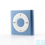 Lecteur de musique MP3 , 4GO- Bleu acier, vert