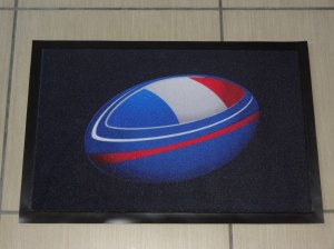 LOT TAPIS RUGBY 40 X 60 FRANCE