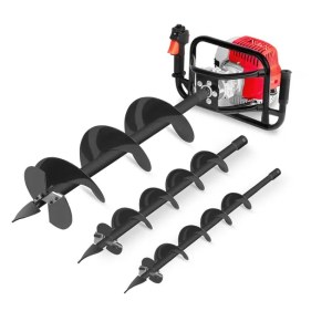 TARIERE THERMIQUE 52 CC +3 FORETS (100,150,200MM)