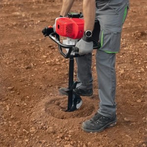 TARIERE THERMIQUE 52 CC +3 FORETS (100,150,200MM)